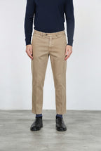 Garden pantalón chino de hombre en bull stretch carrot fit
