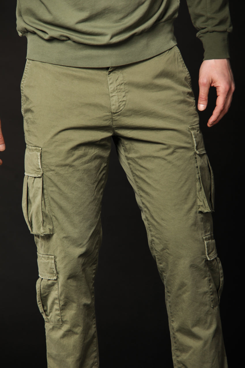 Bild 1 von Mason's Herren-Cargohose im Modell Bahamas, in Grün, Regular Fit