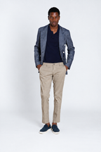 Milano Herren Chinohose aus Stretch-Gabardine extra slim fit ①