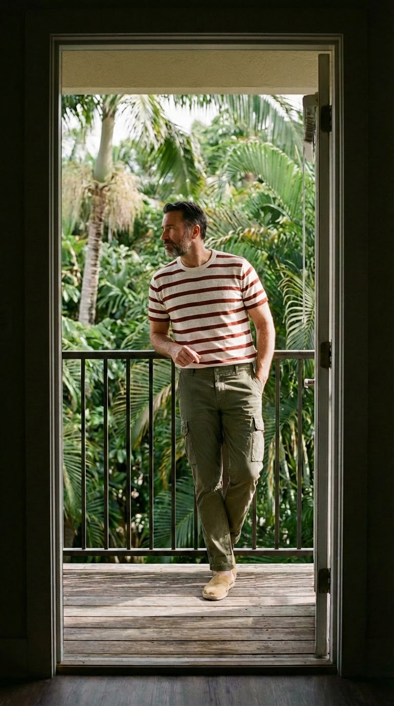 Chile pantalon cargo homme en satin stretch extra slim fit ①