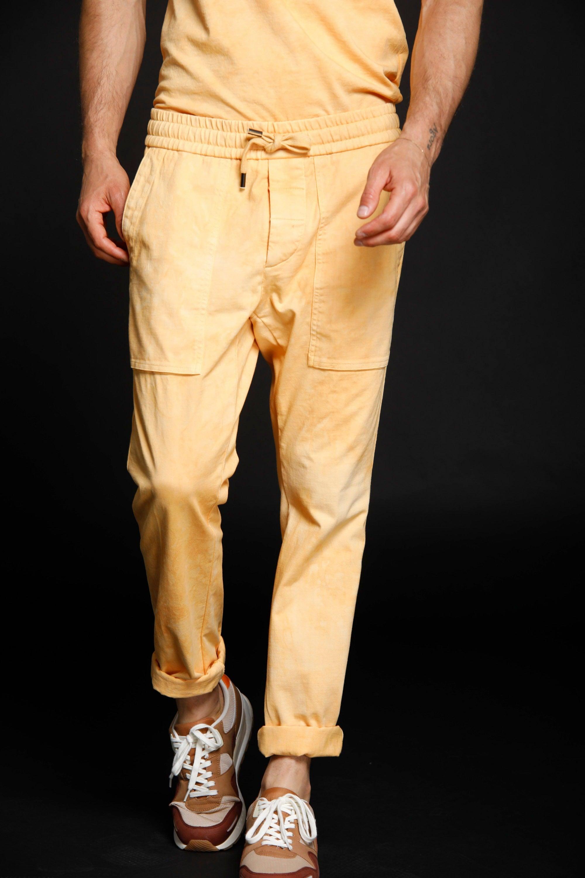 Arizona Fatique pantalone jogger uomo in jersey Logo edition carrot fit - Mason's