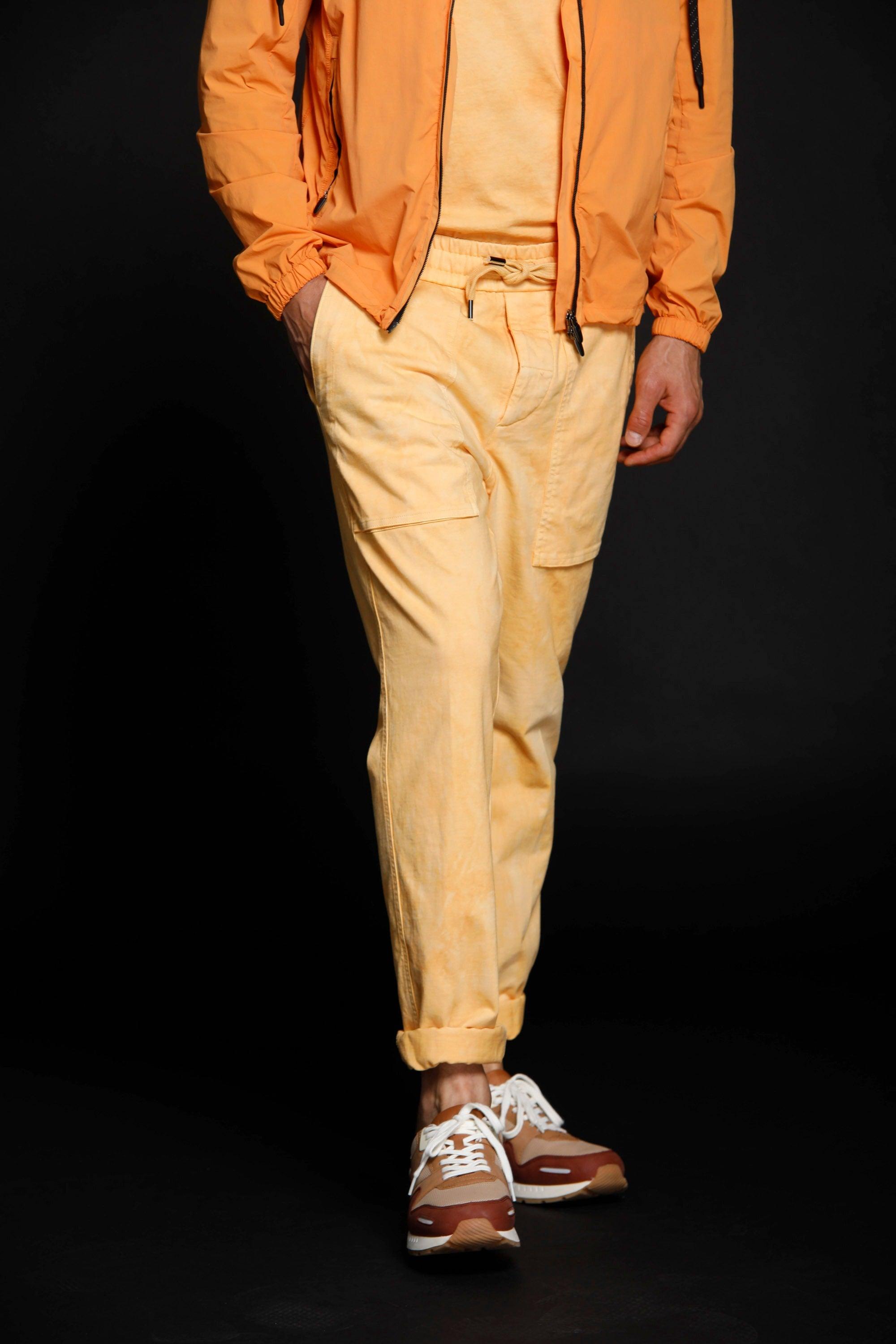 Arizona Fatique pantalone jogger uomo in jersey Logo edition carrot fit - Mason's