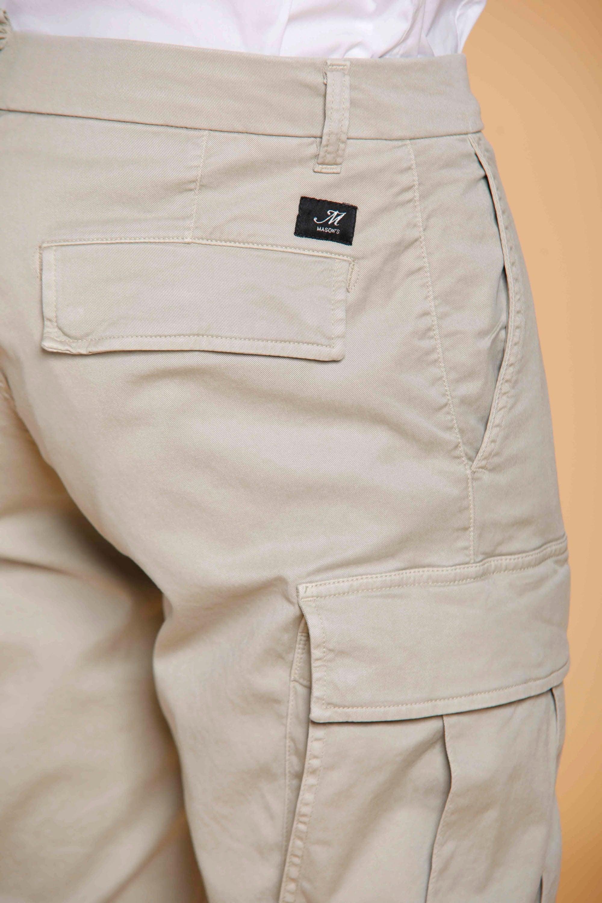 Airfield pantalone cargo uomo in twill di cotone regular fit - Mason's