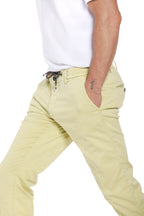 Milano Jogger pantalone chino jogger uomo in cotone e tencel extra slim fit