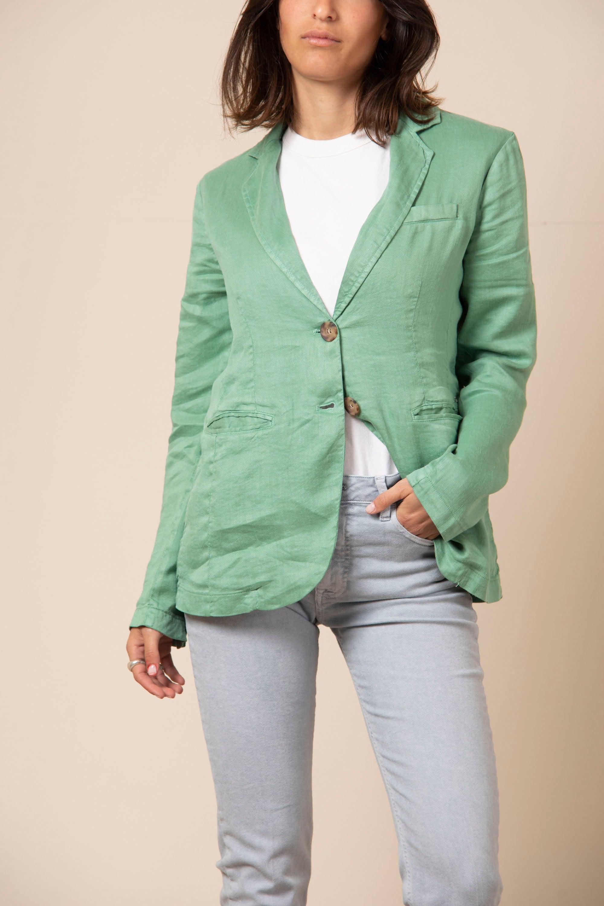 Helena blazer da donna in lino e viscosa - Mason's 