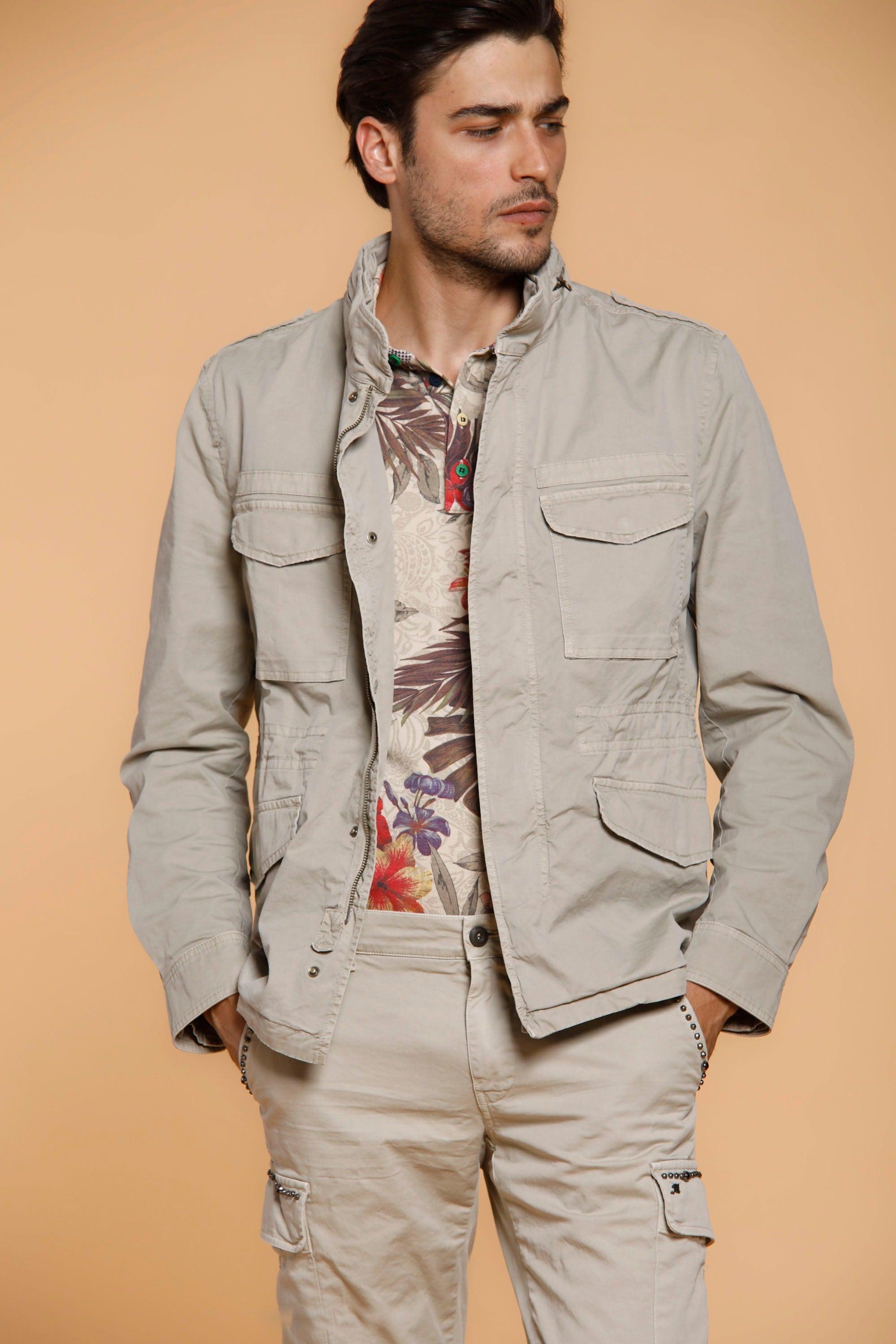 M74 Jacket giacca uomo in twill di cotone stretch - Mason's 